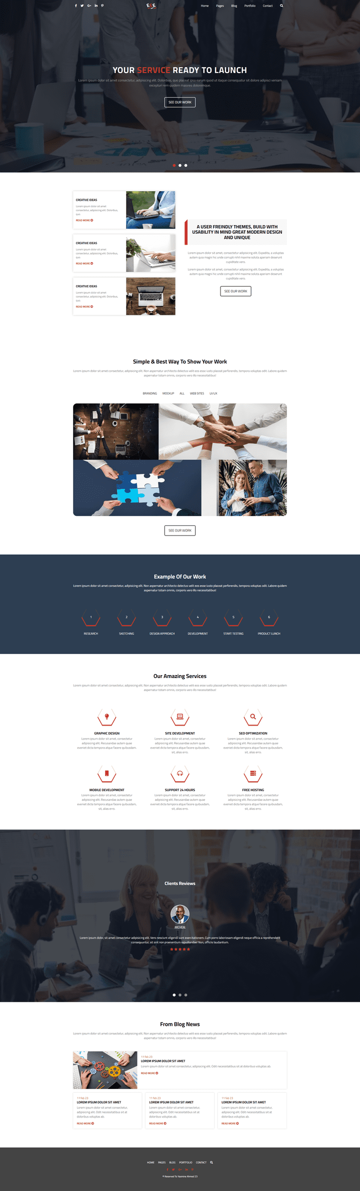 Responsive EEE website