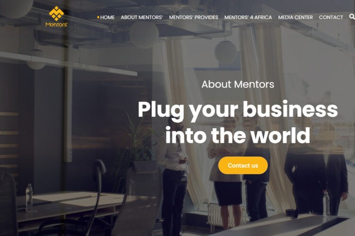 تصميم مشروع Mentors