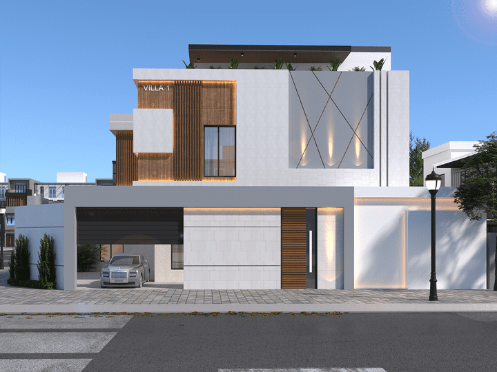 modern villa