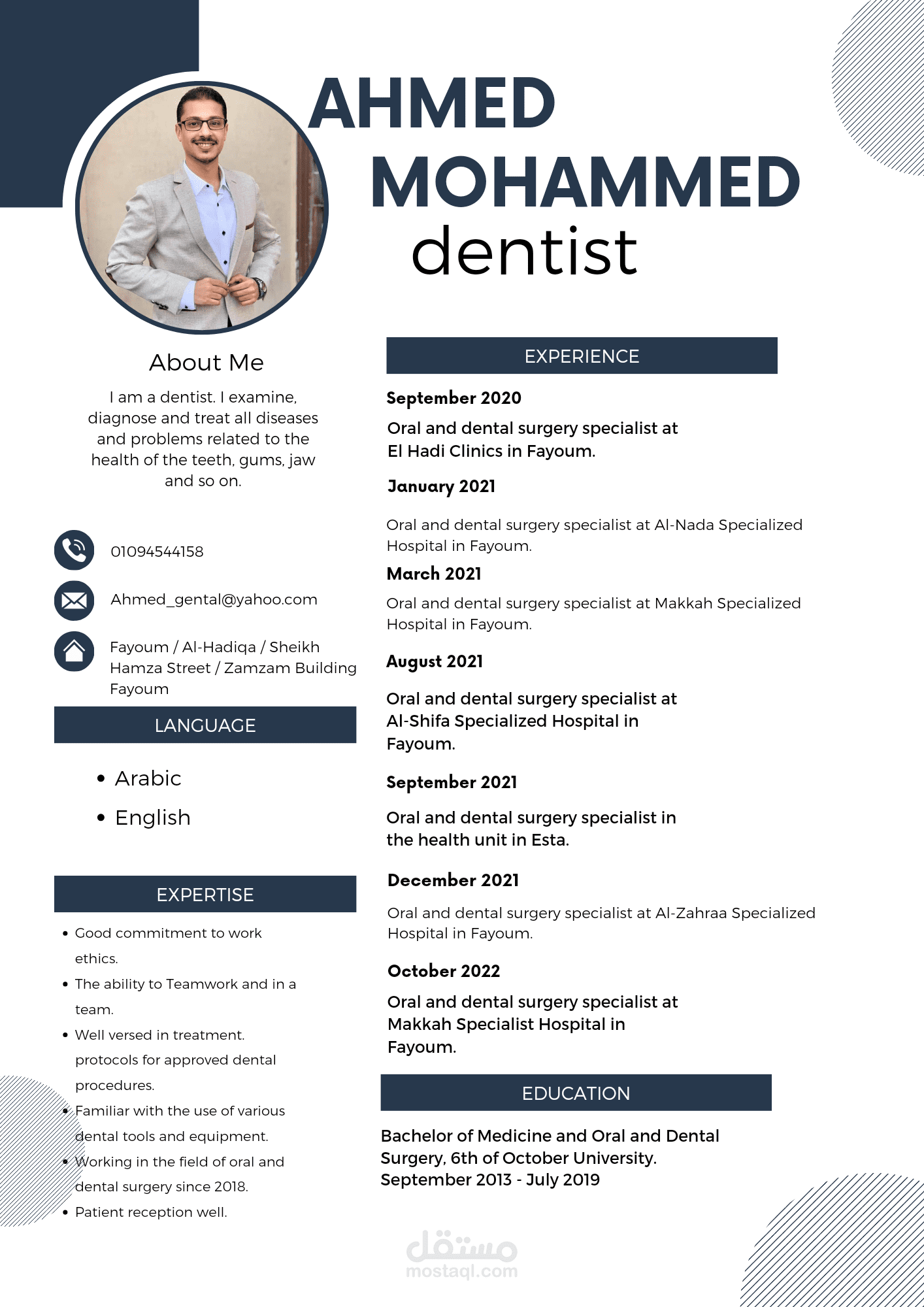 Cv professional