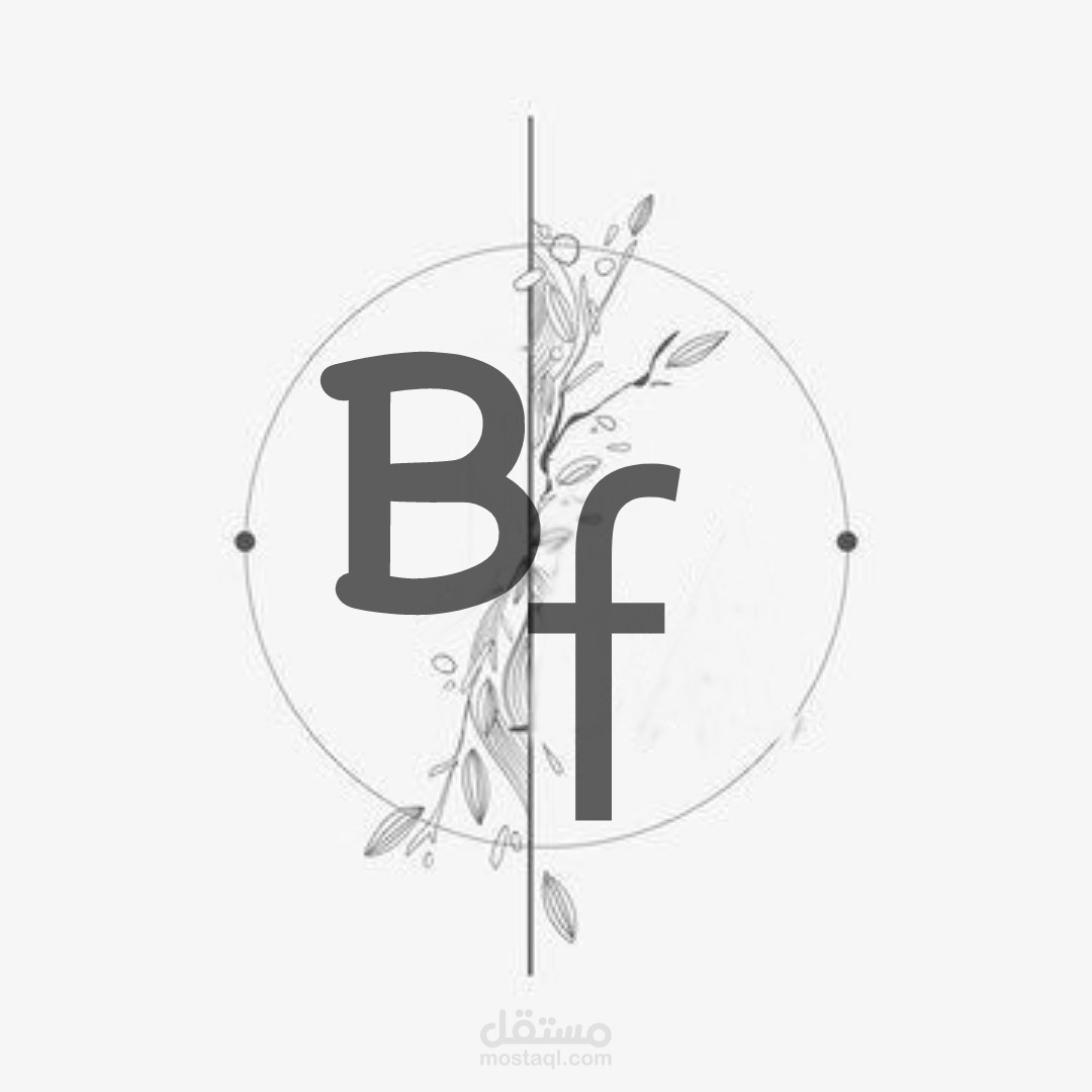 Baby flower logo design