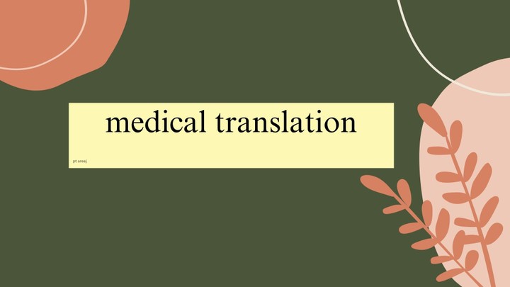 medical translation