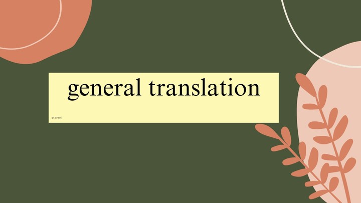 general translation