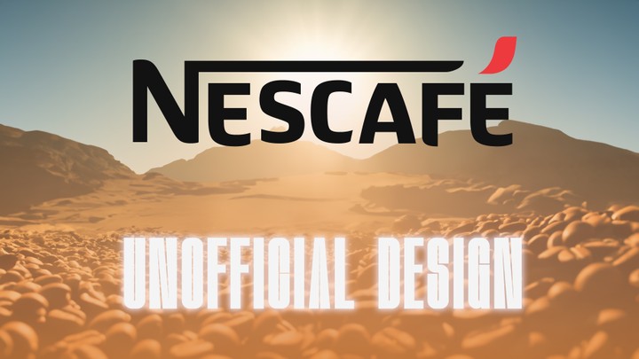 تصميم غير رسمي لمنتجات nescafe