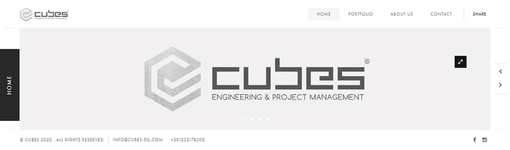 Cubes Website