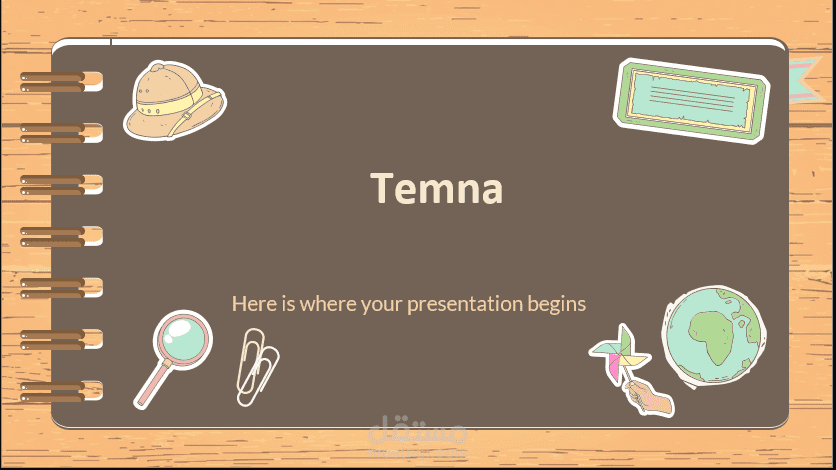 A design for a powerpoint made by me