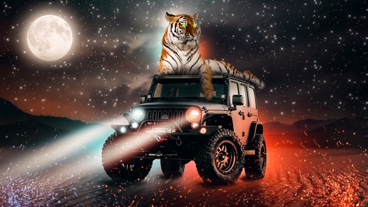 Tiger Jeep