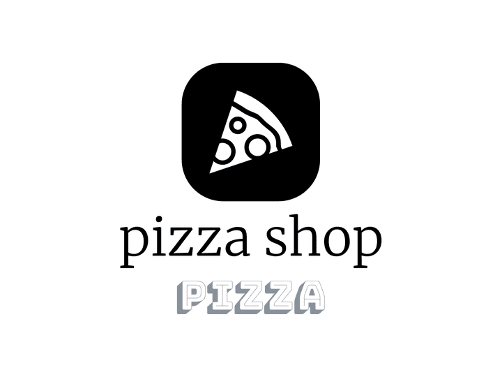 logo for pizza shop