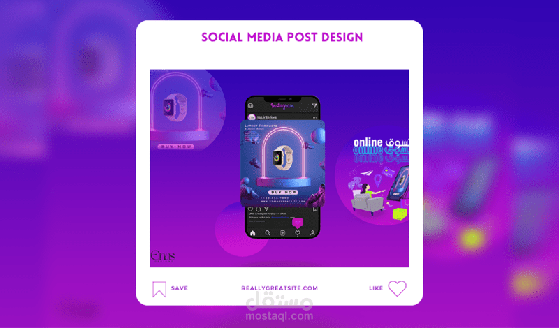 Social media designs