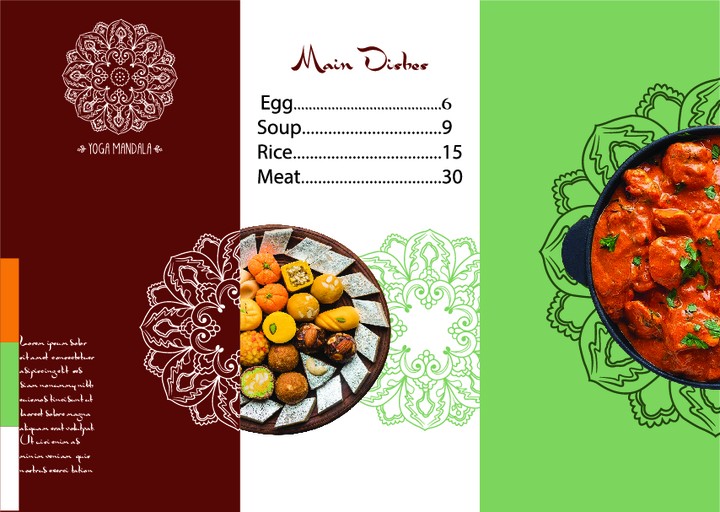 Menu Design