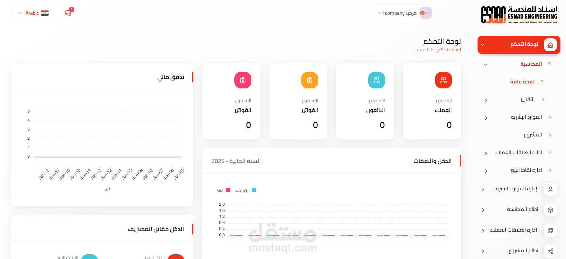 ERP system