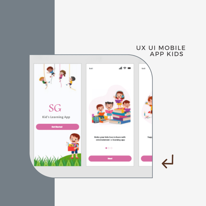 Ux Ui Mobile App Kids