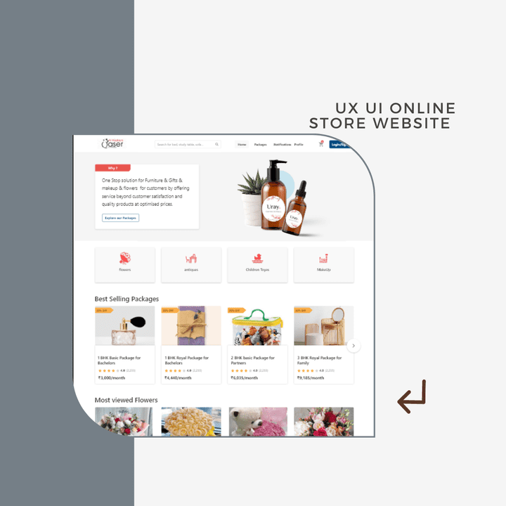 Ux Ui Online Store Website