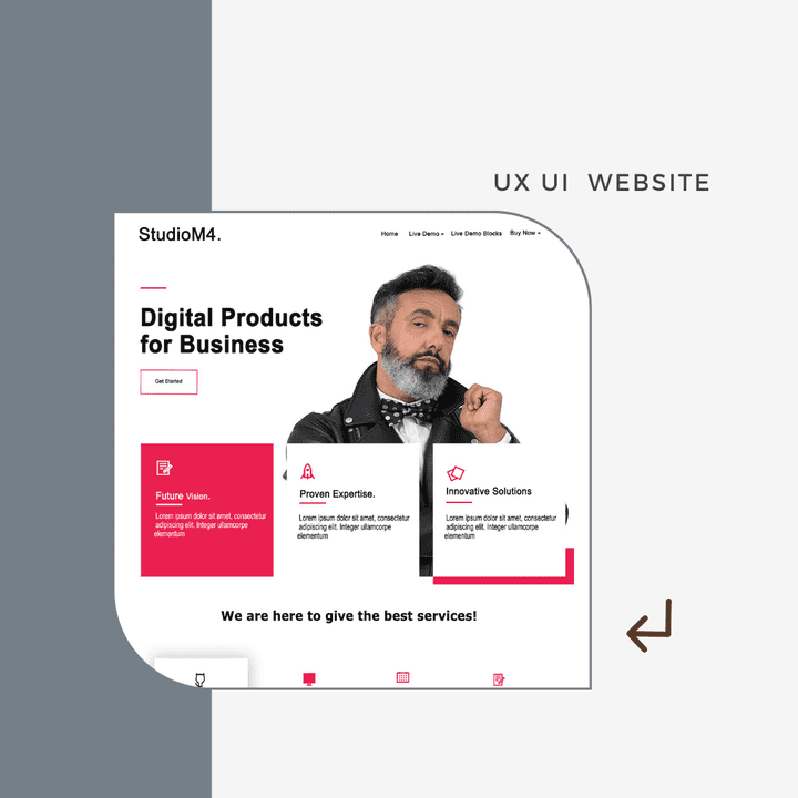 Ux ui  Website