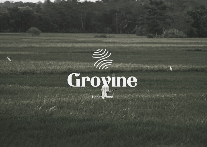 شعار شركه " Grovine"