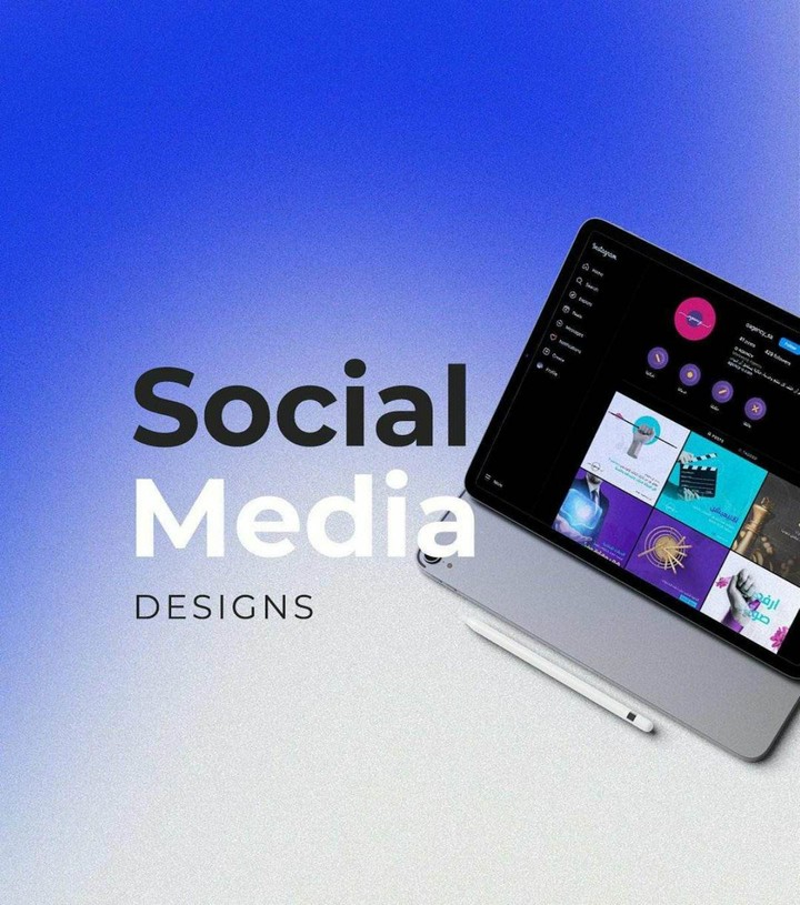 رسم الأفكار بألوان الإبداع/Social Media Designs For Marketing Agency