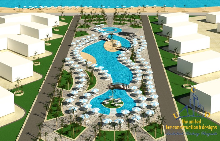 Swimming pool at Marsa Alam Red sea