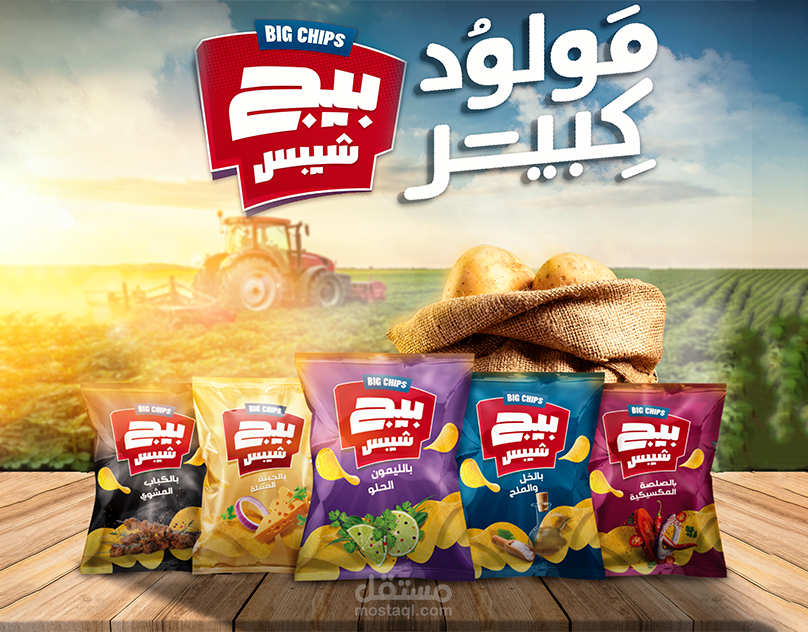 Big Chips Design - تصميم بيج شيبس