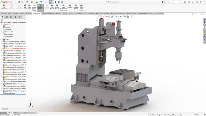 Conventional Milling machine