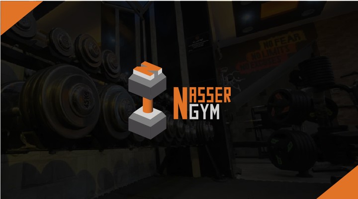 تصميم شعار لنادي رياضي Nasser Gym