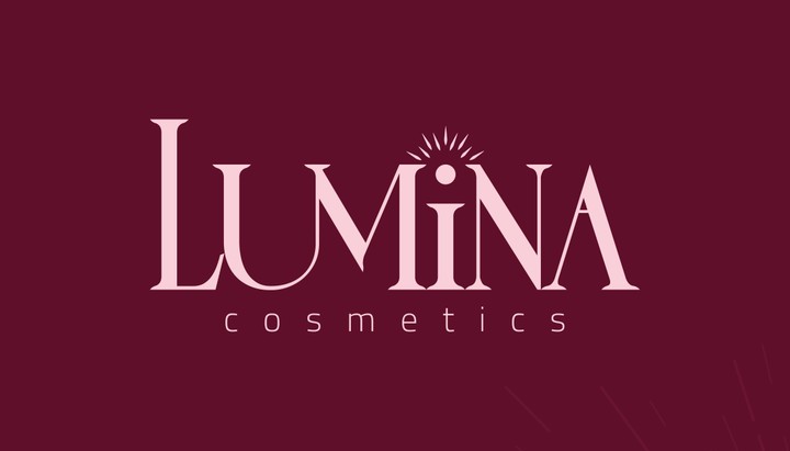 Lumina cosmetics Brand identity