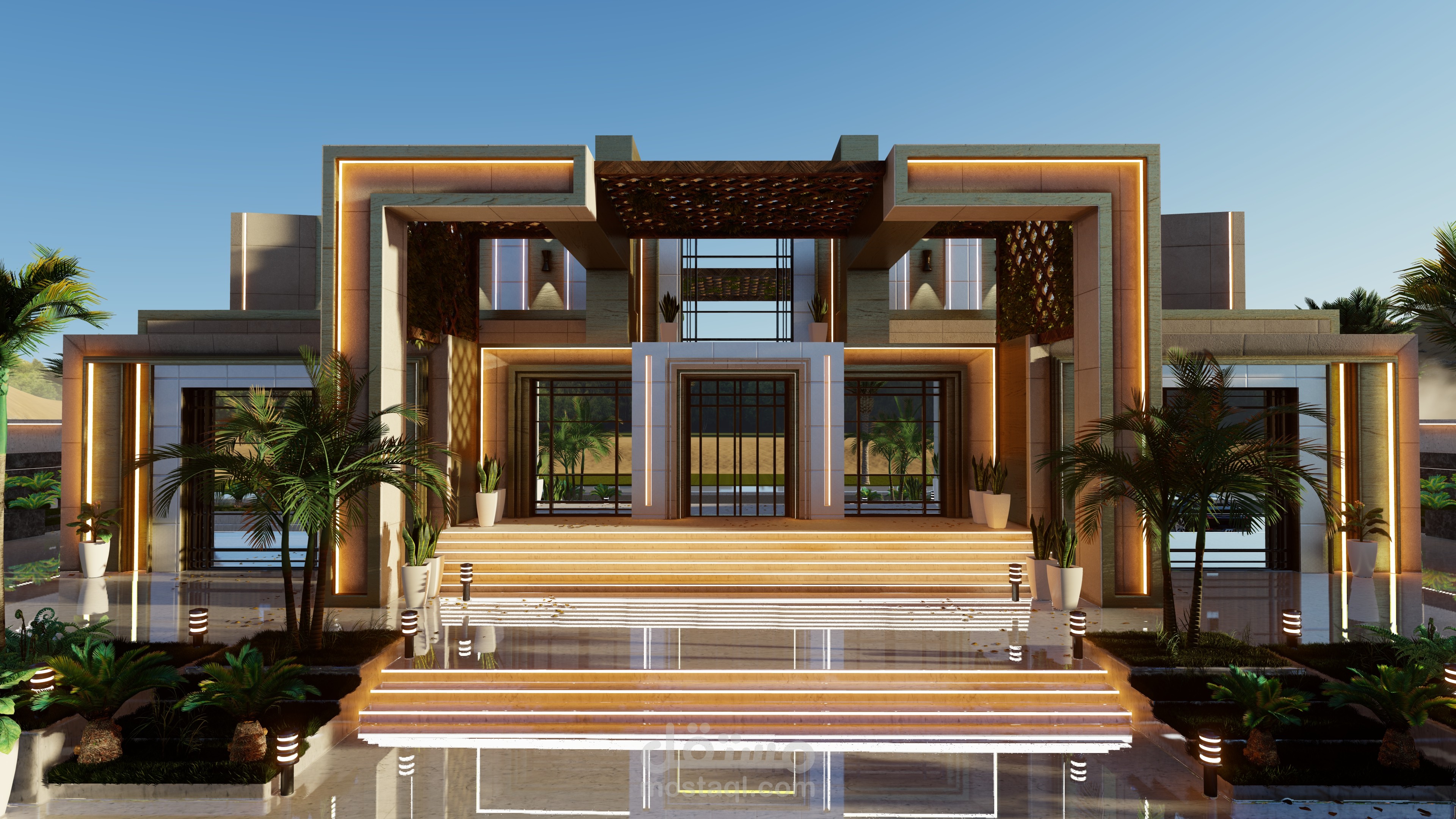 contemporary villa design