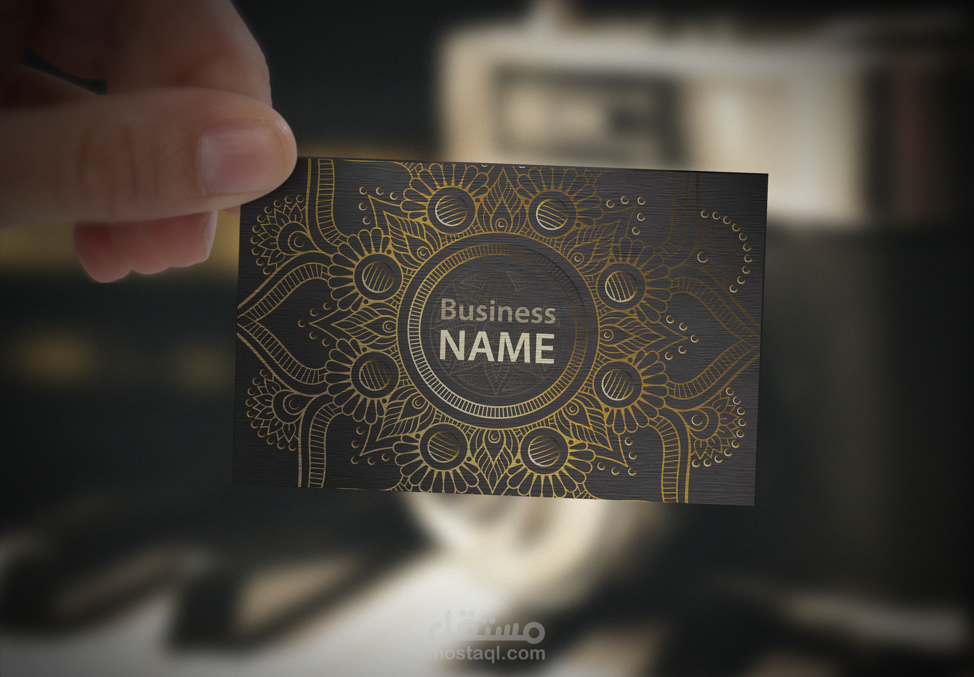 تصميم كارت شخصي | Design a business card