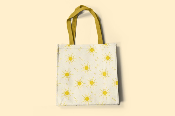 تصميم حقيبة tote bag