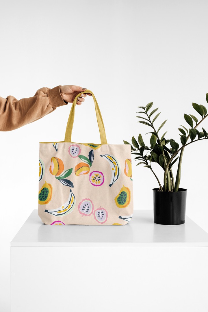 تصميم حقيبة tote bag