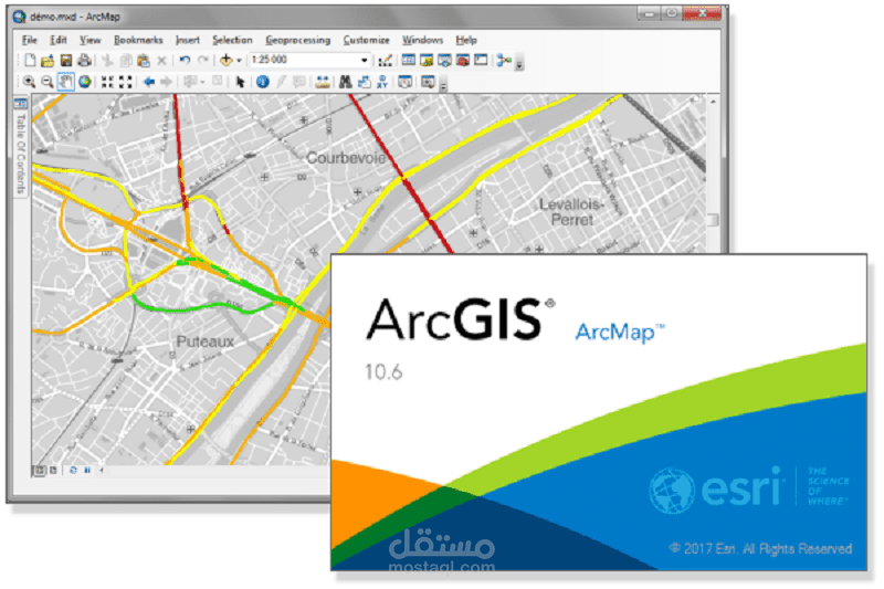 تصميم واخراج خرائط نظم معلومات جغرافية GIS أو Globalmapper | مستقل