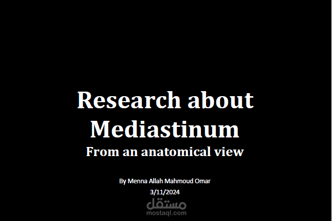 Simple Mediastinum research summary