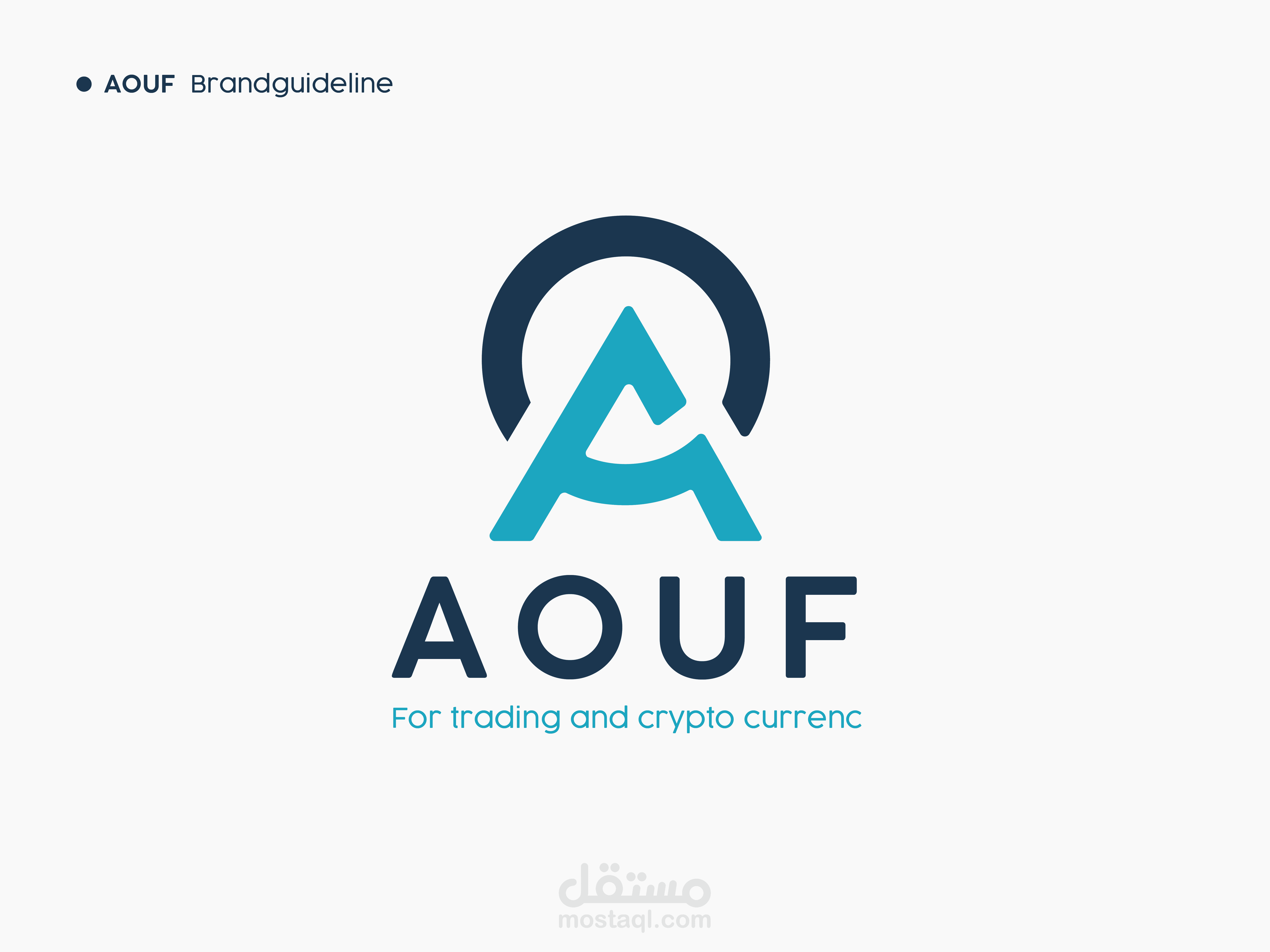 Aouf logo brandguidline