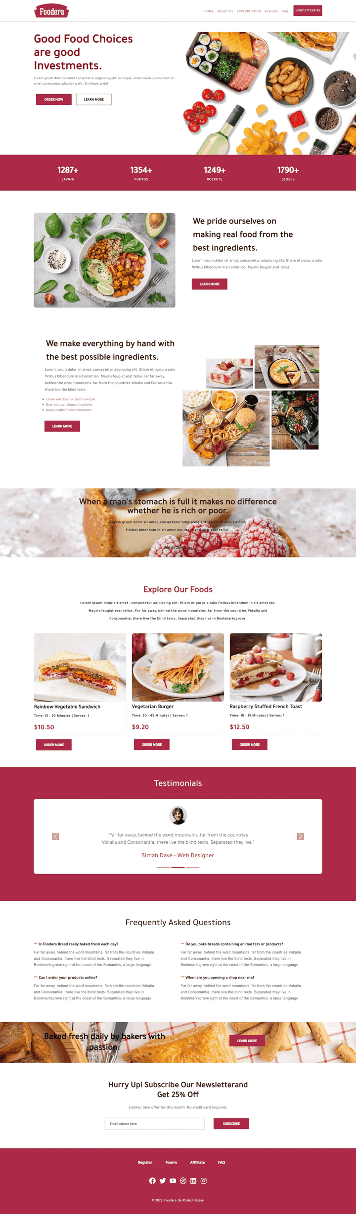 Restaurant-Website