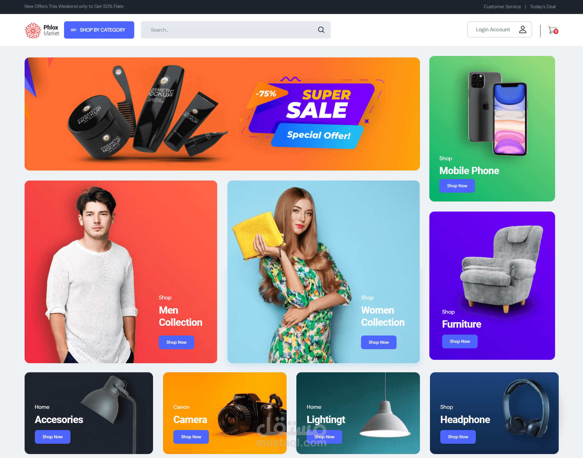 Ecommerce store