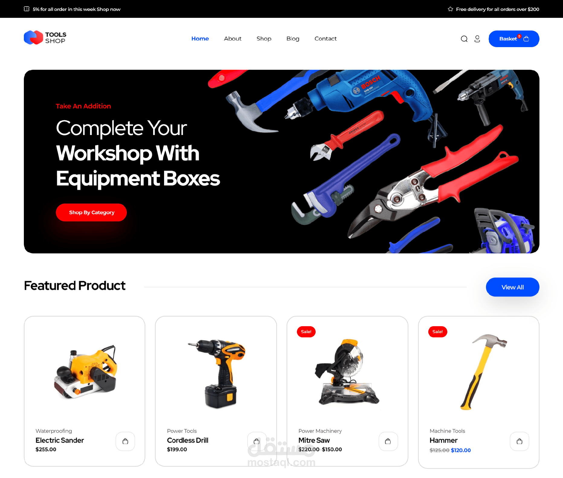 Tools shop