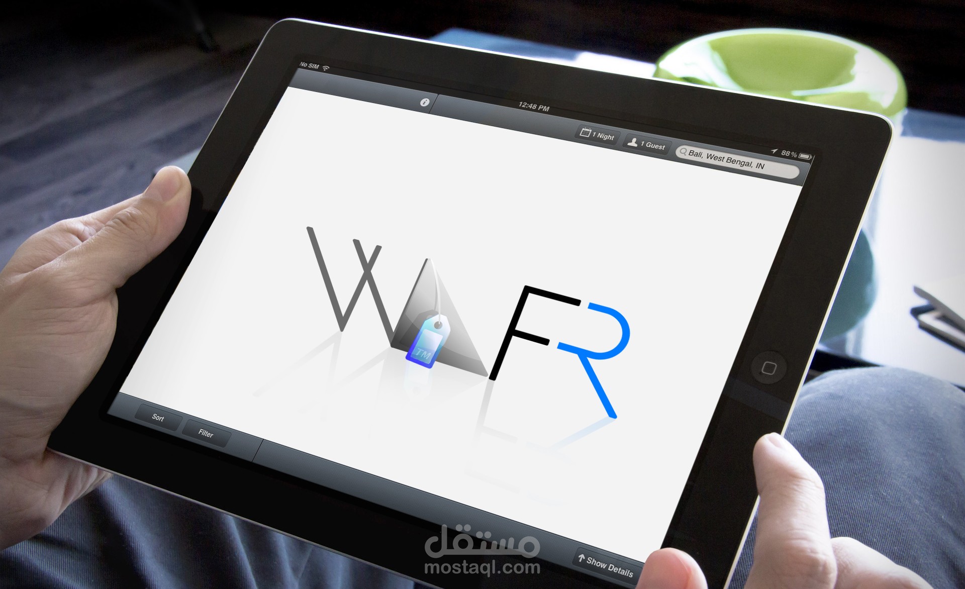 تصميم شعار :: WAFR