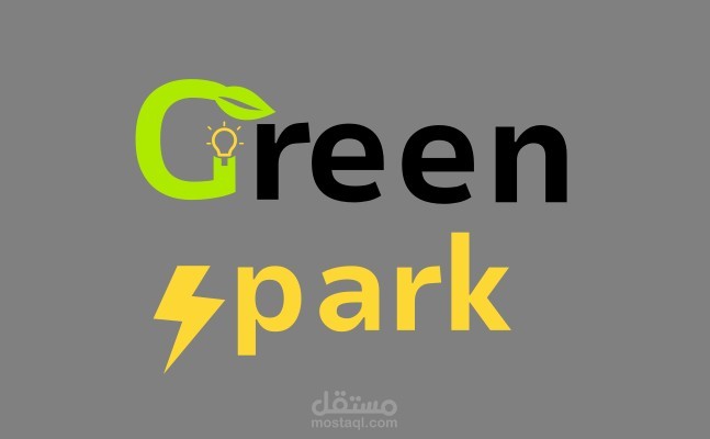 تصميم شعار احترافي لعلامة "GreenSpark" في مجال الطاقة المتجددة