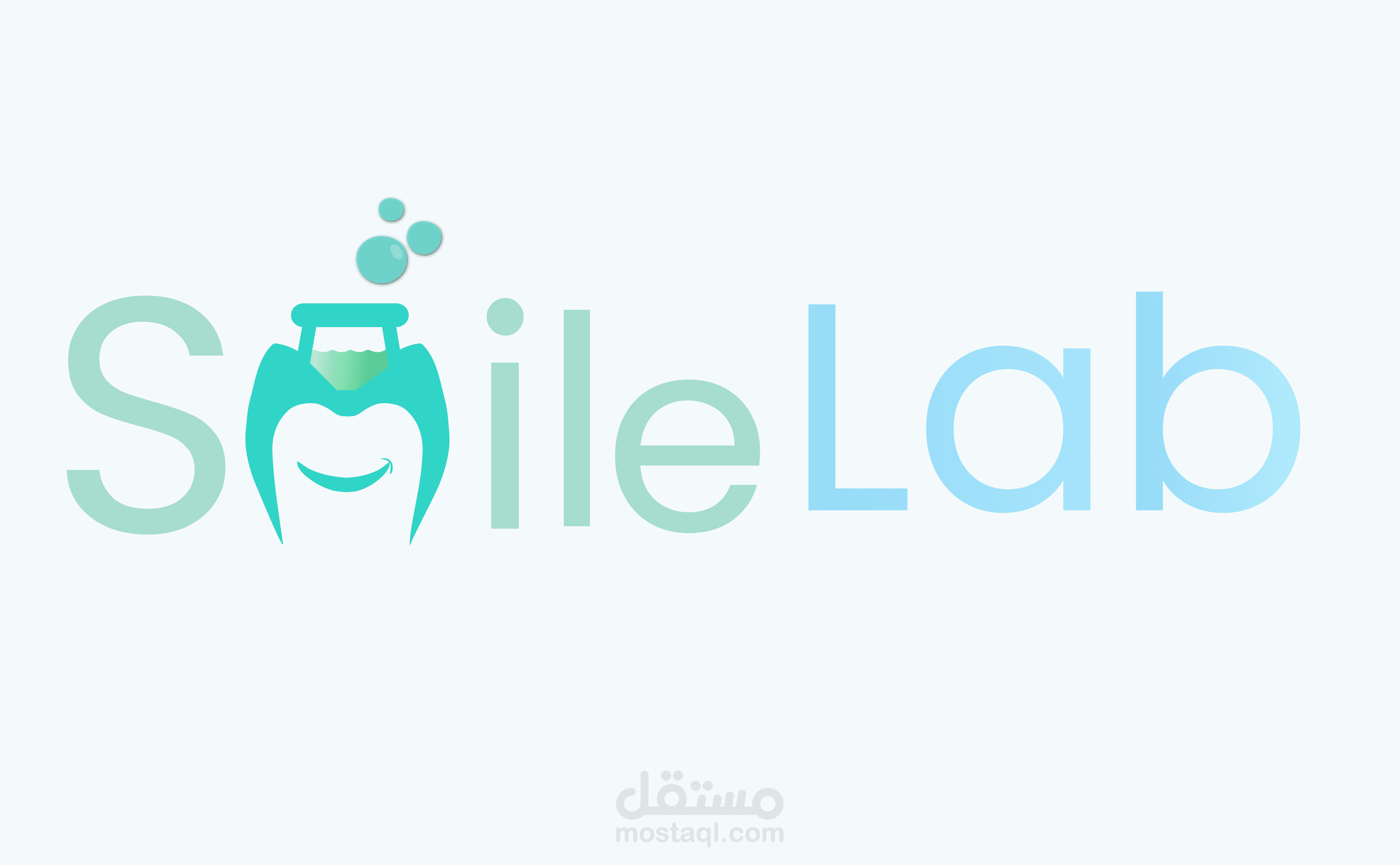 تصميم شعار Smile Lab – معمل الابتسامة