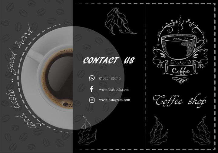 Coffe menu