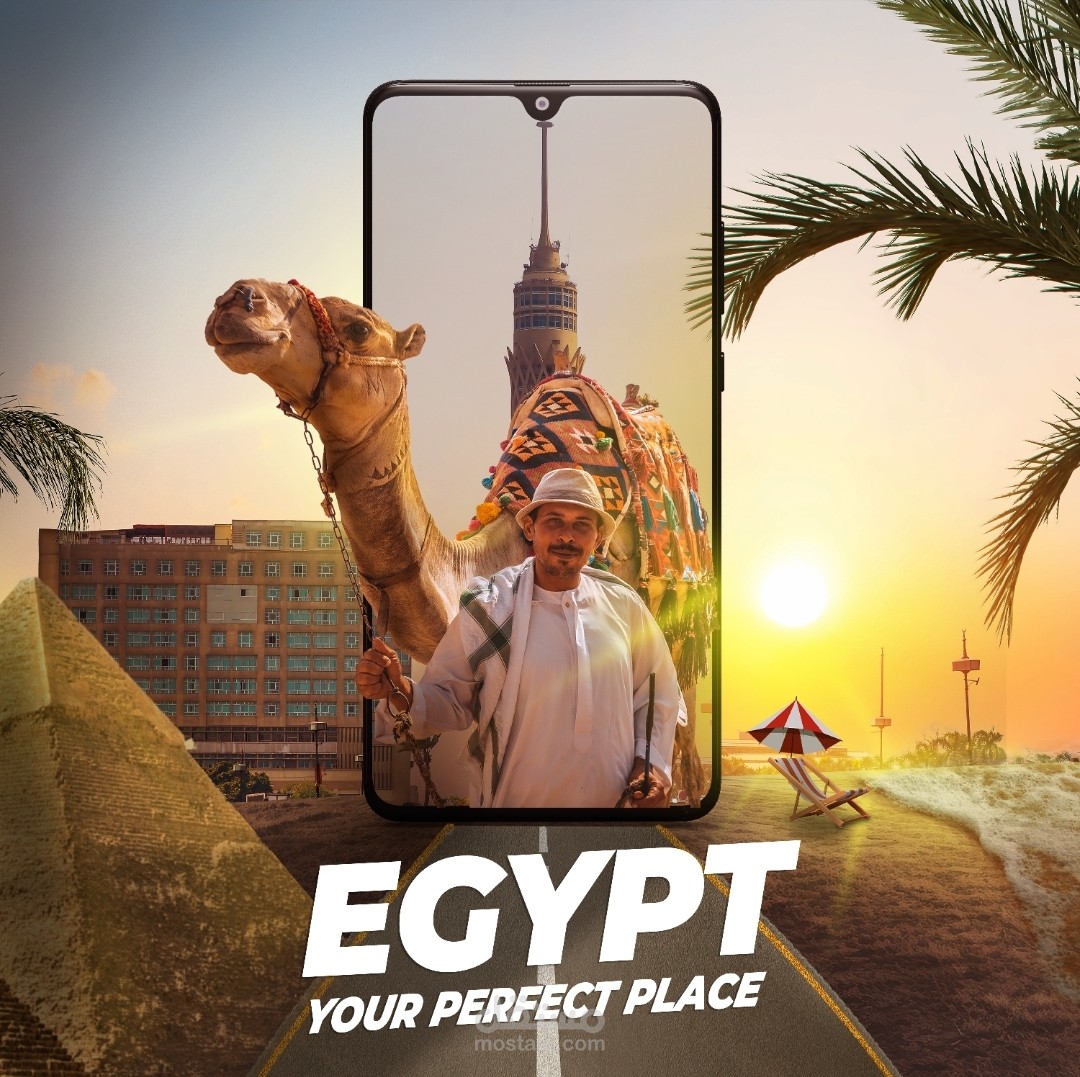 تصميم سوشيال ميديا للسياحة في مصر