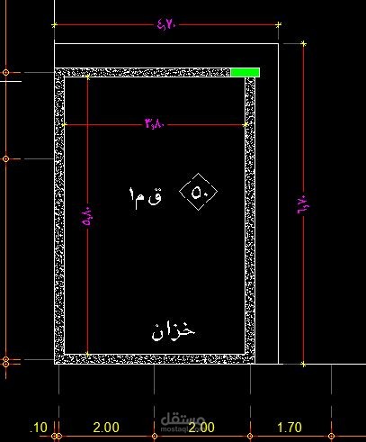 مخطط الخزان الارضي