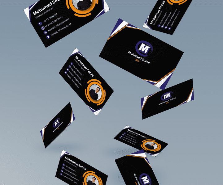 تصميم business card