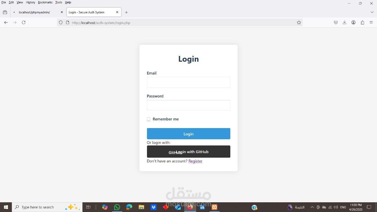 authentication system