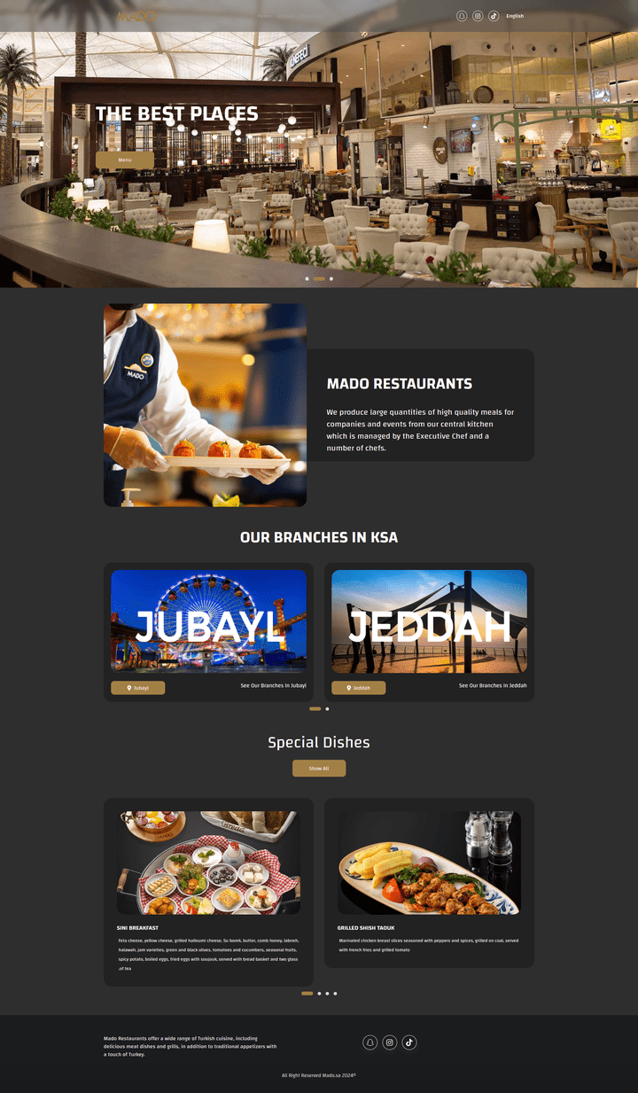 Mado-KSA Restaurant