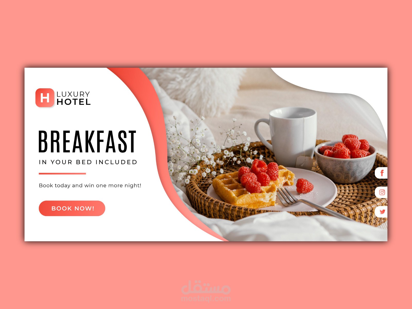 Website cover luxury hotel