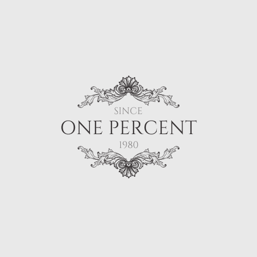 لوجو لشركه one percent