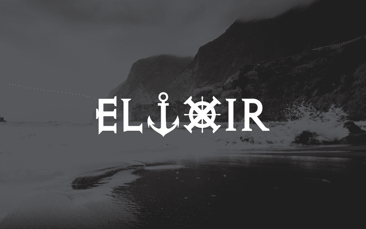 تصميم هوية بصرية وشعار لشركة بإسم Elixir