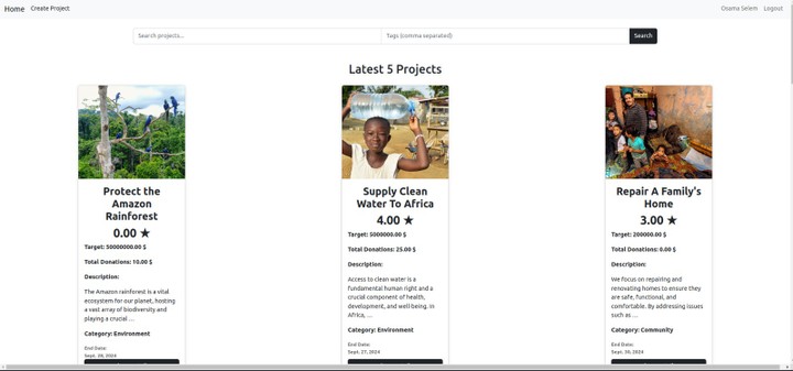 Crowd Funding Web App