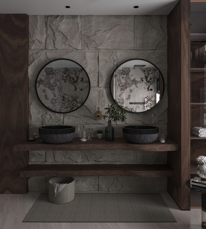 Rustic Bathroom