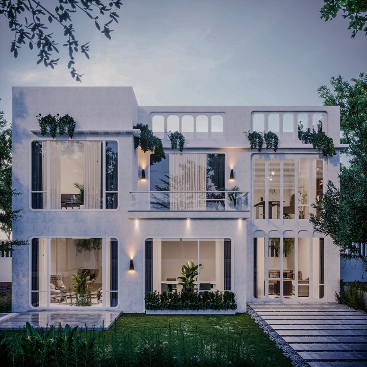 Art Deco-Modern Villa